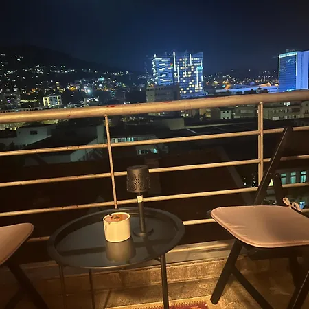 아파트 Awesome Panorama Penthouse - Free Parking And Balcony 사라예보