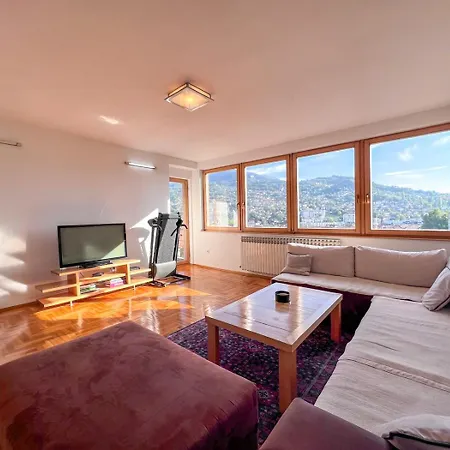 Awesome Panorama Penthouse - Free Parking And Balcony *