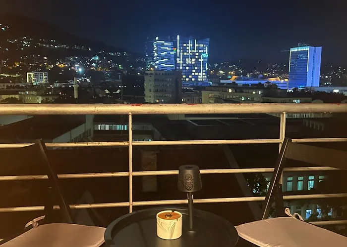 Awesome Panorama Penthouse - Free Parking And Balcony Apartman *