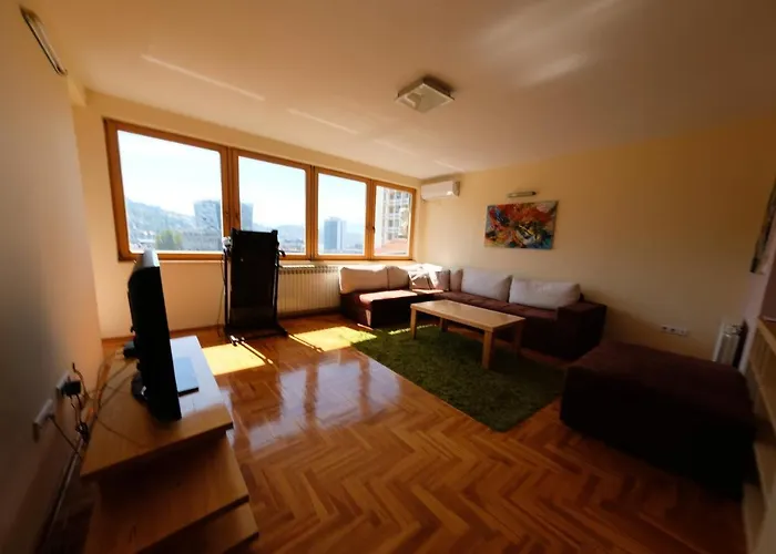 Awesome Panorama Penthouse - Free Parking And Balcony Apartman *